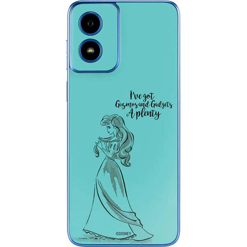 Disney Princess Ariel Gizmos and Gadgets Art Moto G Play 4G (2024) Skin