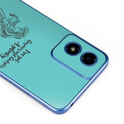 Disney Princess Ariel Gizmos and Gadgets Art Moto G Play 4G (2024) Skin