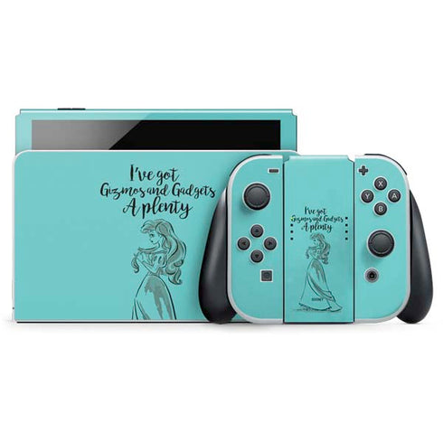 Disney Princess Ariel Gizmos and Gadgets Art Nintendo Skins