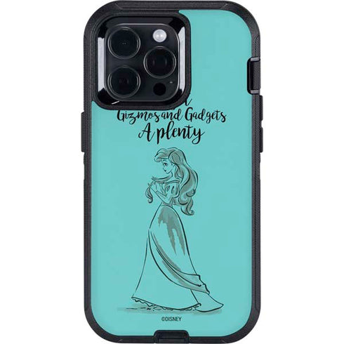 Disney Princess Ariel Gizmos and Gadgets Art Otterbox Defender iPhone Skin