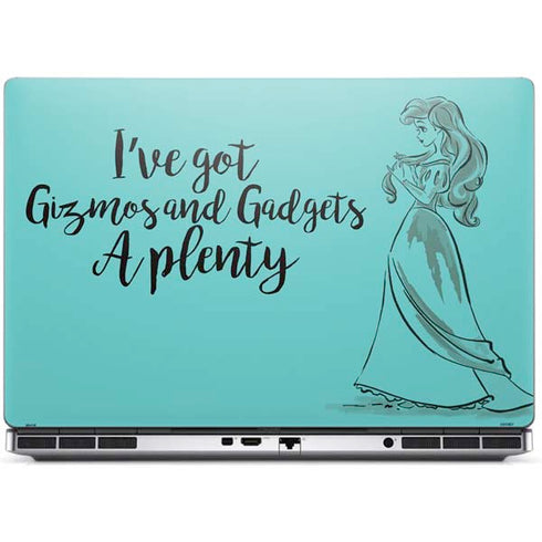 Disney Princess Ariel Gizmos and Gadgets Art Dell Precision Skin