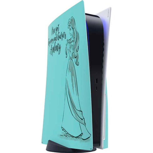 Disney Princess Ariel Gizmos and Gadgets Art PlayStation PS5 Skins