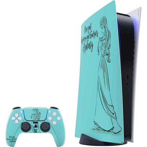 Disney Princess Ariel Gizmos and Gadgets Art PlayStation PS5 Skins