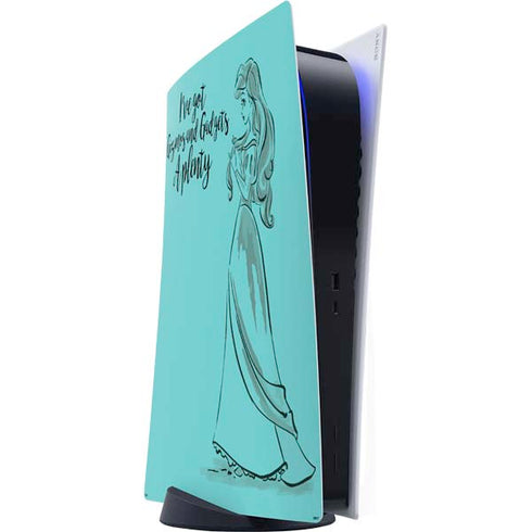 Disney Princess Ariel Gizmos and Gadgets Art PlayStation PS5 Skins