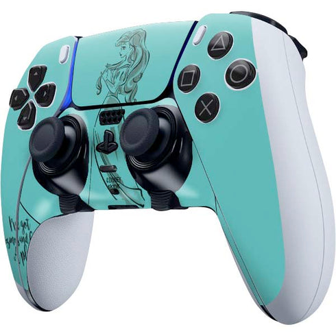 Disney Princess Ariel Gizmos and Gadgets Art PS5 DualSense Edge Pro Controller Skin