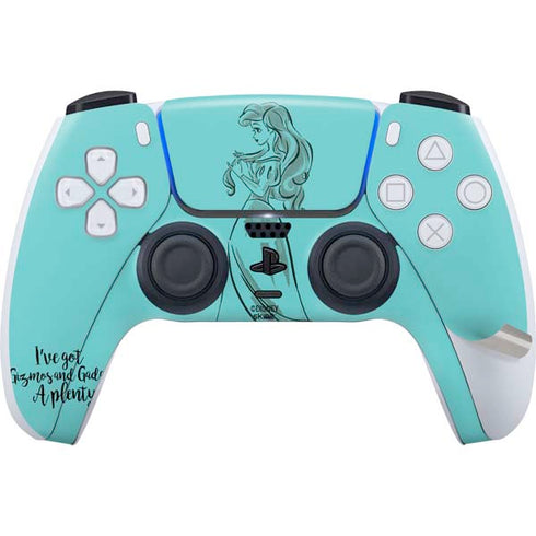 Disney Princess Ariel Gizmos and Gadgets Art PS5 Pro Bundle Skin