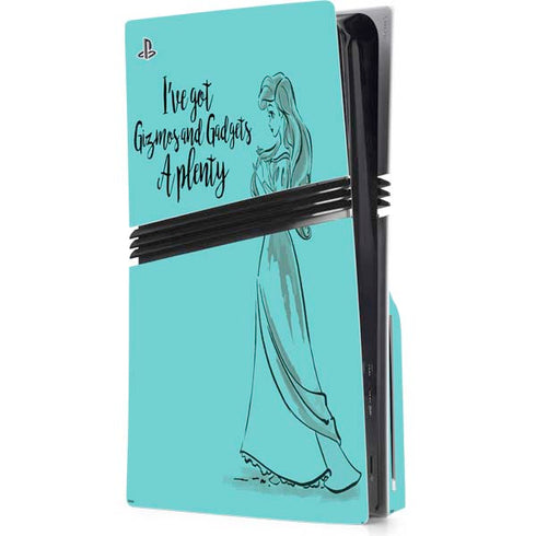 Disney Princess Ariel Gizmos and Gadgets Art PlayStation PS5 Skins