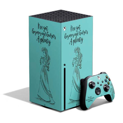 Disney Princess Ariel Gizmos and Gadgets Art Xbox Series X Bundle Skin