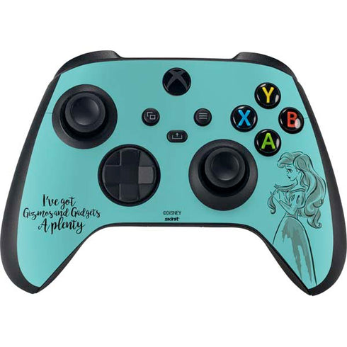Disney Princess Ariel Gizmos and Gadgets Art Xbox Series X Bundle Skin