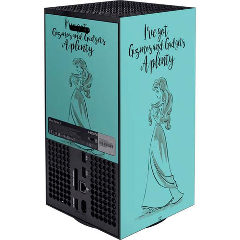 Disney Princess Ariel Gizmos and Gadgets Art XBox Series X Digital Edition Bundle Skin