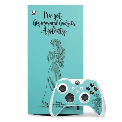 Disney Princess Ariel Gizmos and Gadgets Art Xbox Series X Skins