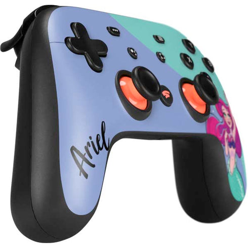 Disney Ariel Google Stadia Controller Skin