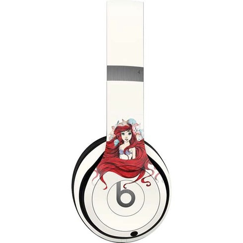 Disney The Little Mermaid Ariel Illustration Beats Solo 4 Wireless Headphones Skin