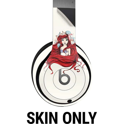 Disney The Little Mermaid Ariel Illustration Beats Solo 4 Wireless Headphones Skin