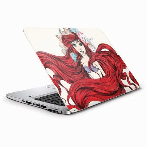 Disney The Little Mermaid Ariel Illustration HP Elitebook Skin