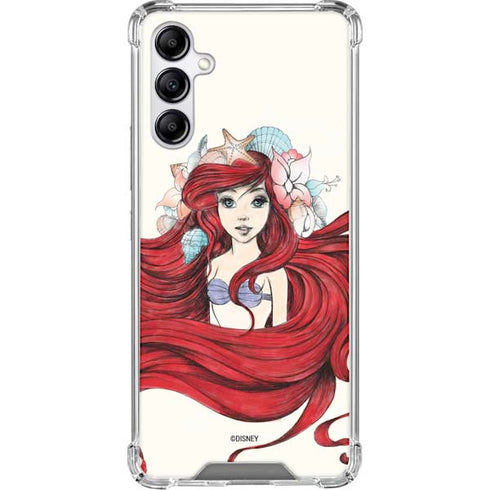 Disney The Little Mermaid Ariel Illustration Gabb Phone 4 Clear Case