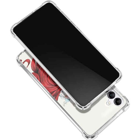 Disney The Little Mermaid Ariel Illustration Galaxy A16 5G Clear Case