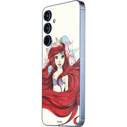 Disney The Little Mermaid Ariel Illustration Galaxy A35 5G Skin