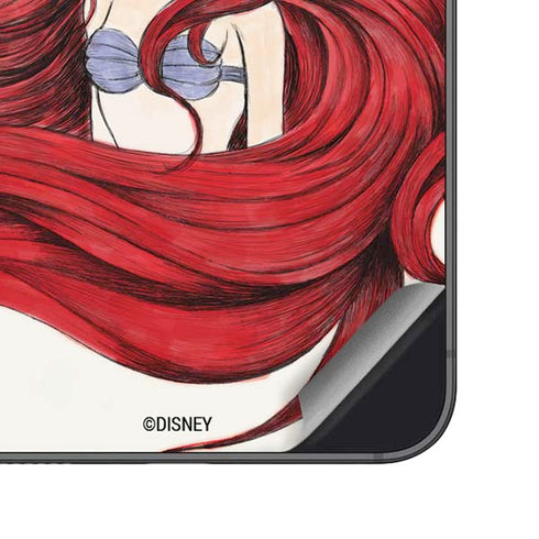 Disney The Little Mermaid Ariel Illustration Galaxy S24 Plus Skin