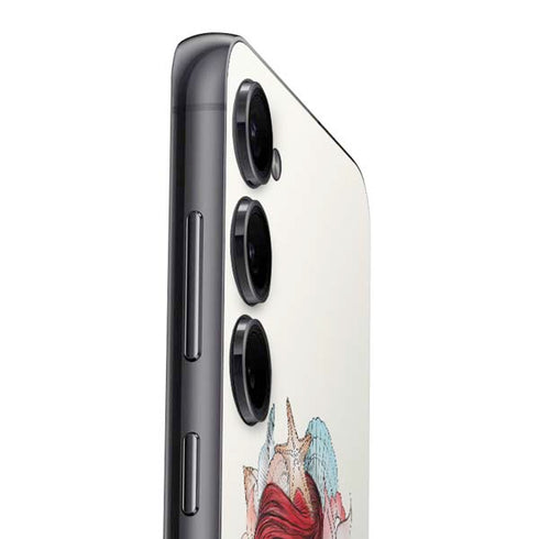 Disney The Little Mermaid Ariel Illustration Galaxy S25 Skin