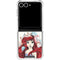 Disney The Little Mermaid Ariel Illustration Galaxy Z Flip7 Clear Case