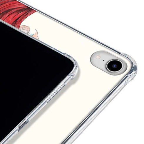 Disney The Little Mermaid Ariel Illustration iPad 11th Gen (2025) Clear Case