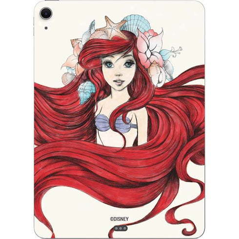 Disney The Little Mermaid Ariel Illustration Apple iPad Air Skin