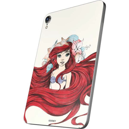Disney The Little Mermaid Ariel Illustration Apple iPad Mini Skin