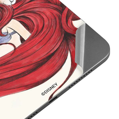 Disney The Little Mermaid Ariel Illustration Apple iPad Mini Skin