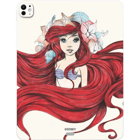 Disney The Little Mermaid Ariel Illustration iPad Pro 13in M4 (2024) Skin