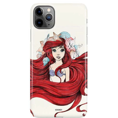 Disney The Little Mermaid Ariel Illustration iPhone Cases