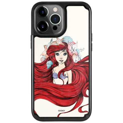Disney The Little Mermaid Ariel Illustration iPhone Cases