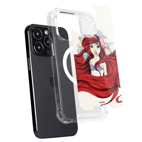 Disney The Little Mermaid Ariel Illustration iPhone 16 Pro Max MagSafe Case