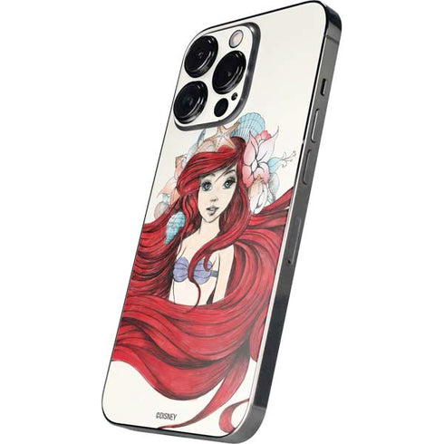 Disney The Little Mermaid Ariel Illustration iPhone 16 Pro Skin
