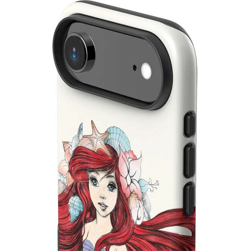 Disney The Little Mermaid Ariel Illustration iPhone 17 Air Impact Case