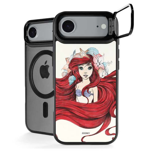Disney The Little Mermaid Ariel Illustration iPhone 17 Air Kickstand Case