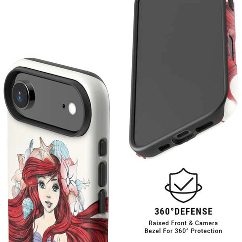 Disney The Little Mermaid Ariel Illustration iPhone 17 Air Magsafe Impact Case