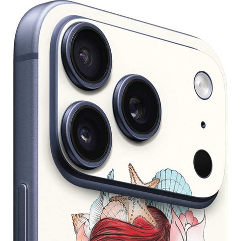 Disney The Little Mermaid Ariel Illustration iPhone 17 Pro Skin