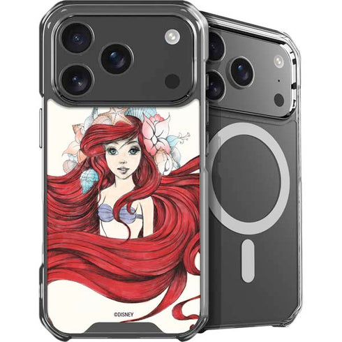 Disney The Little Mermaid Ariel Illustration iPhone 18 Pro MagSafe Case