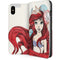 Disney The Little Mermaid Ariel Illustration iPhone 8 Folio Case