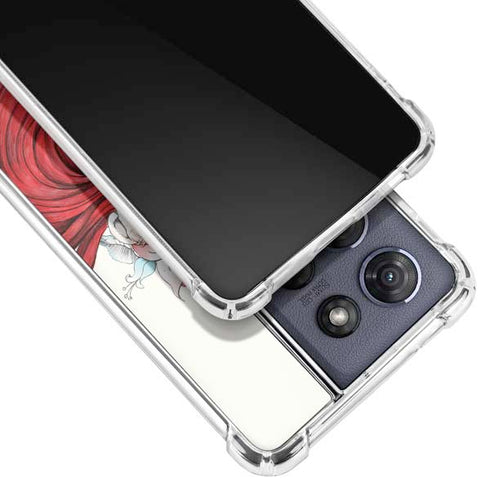 Disney The Little Mermaid Ariel Illustration Moto G 5G (2025) Clear Case
