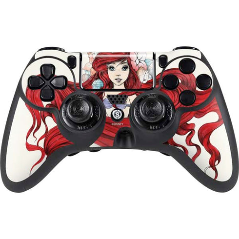 Disney The Little Mermaid Ariel Illustration PlayStation PS4 Skins