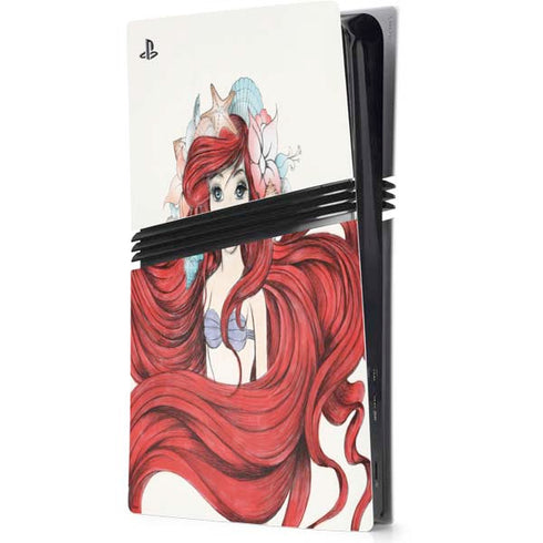 Disney The Little Mermaid Ariel Illustration PlayStation PS5 Skins