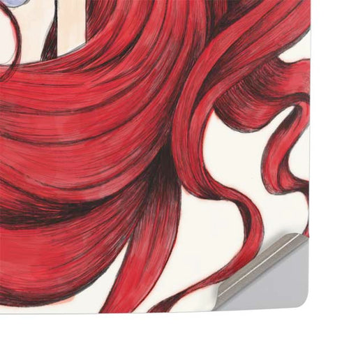 Disney The Little Mermaid Ariel Illustration PS5 Pro Console Skin