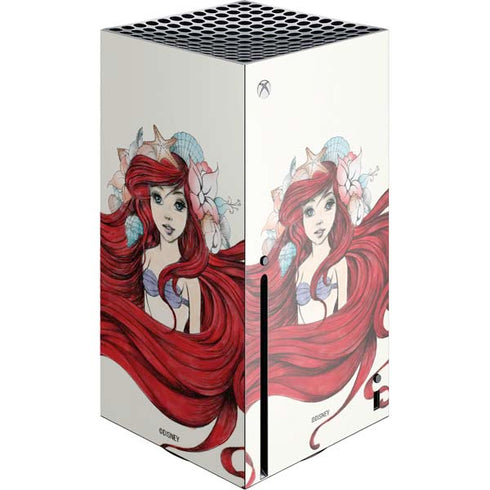 Disney The Little Mermaid Ariel Illustration Xbox Series X Skins
