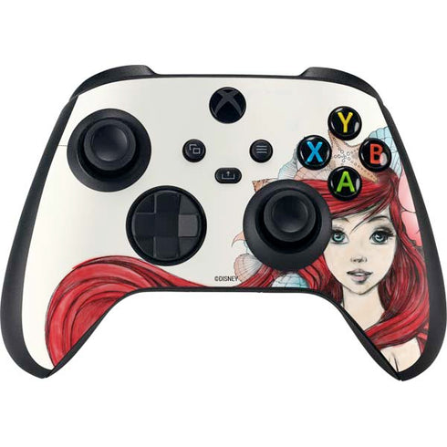 Disney The Little Mermaid Ariel Illustration Xbox Series X Skins