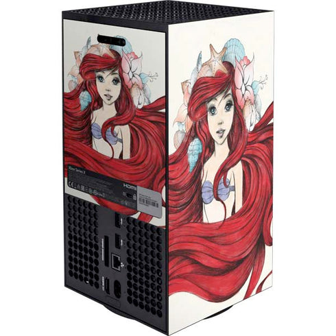 Disney The Little Mermaid Ariel Illustration XBox Series X Digital Edition Bundle Skin