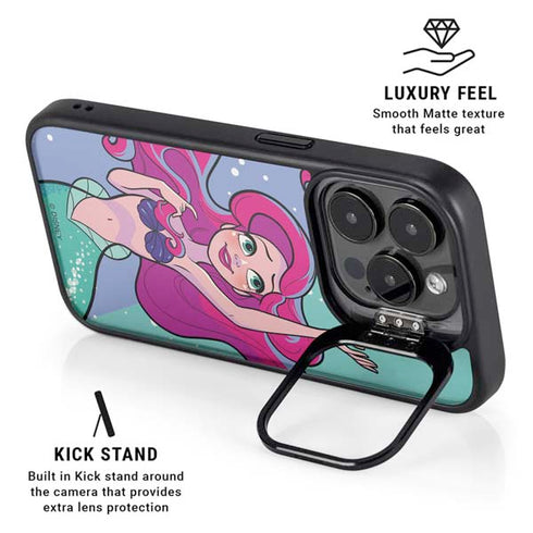 Disney Ariel iPhone 14 Pro Kickstand Case