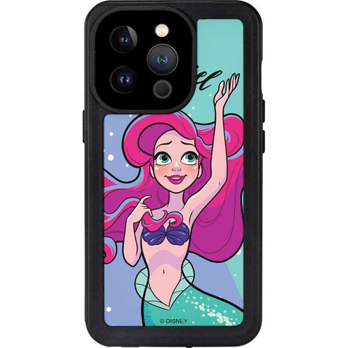 Disney Ariel iPhone 15 Pro Waterproof Case