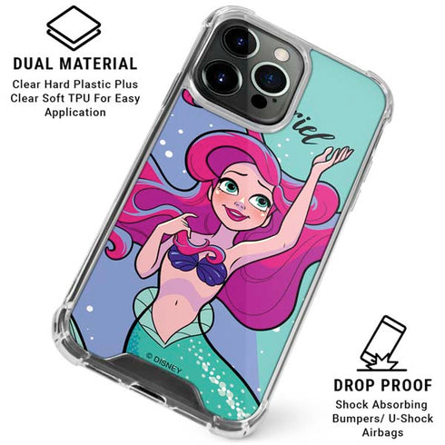 Disney Ariel iPhone 16 Pro Clear Case